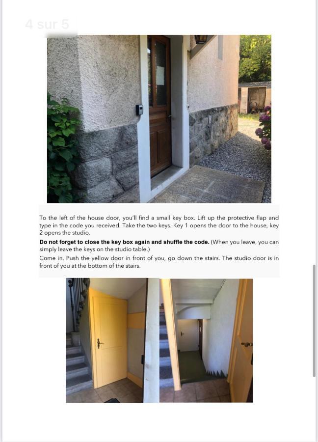 Les Cypres Apartamento Vevey Exterior foto